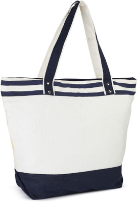 People Sling Bag(White, Blue), Blue;white