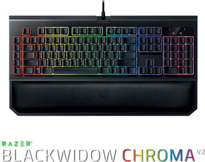 

Razer BlackWidow Chroma V2 -Mechanical Gaming Keyboard Wired USB Gaming Keyboard(Black)