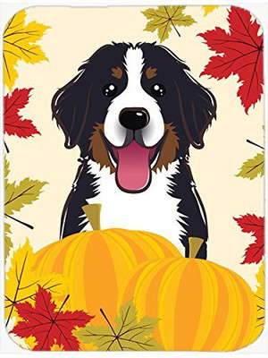 

Caroline's Treasures Bernese Mountain Dog Thanksgiving Mouse Pad Hot Pad or Trivet - BB2043MP Mousepad(Multicolor)