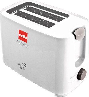 

Cello 300 700 W Pop Up Toaster(White)