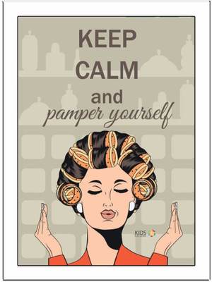 

Pamper-Youself Paper Print(11.69 inch X 8.27 inch, Framed)