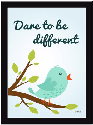 

Dare-To-Be-Different Paper Print(11.69 inch X 8.27 inch, Framed)