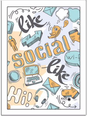 

Social Paper Print(11.69 inch X 8.27 inch, Framed)