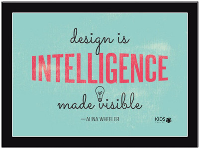 

Intelligence Paper Print(11.69 inch X 8.27 inch, Framed)
