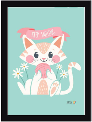 

Keep-Smiling Paper Print(11.69 inch X 8.27 inch, Framed)