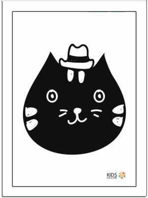 

Cat-Black Paper Print(11.69 inch X 8.27 inch, Framed)