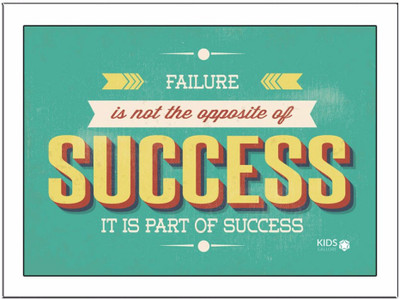

Success Paper Print(11.69 inch X 8.27 inch, Framed)