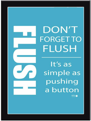 

Flush-Blue Paper Print(11.69 inch X 8.27 inch, Framed)