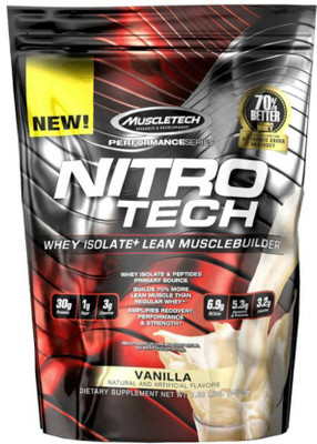 

Muscletech Performance Series Nitrotech Whey Protein(454 g, Vanilla)