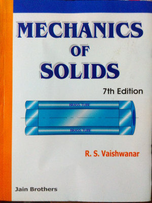 Mechanics Of Solids(Paperback, R.S. Vaishwanar)