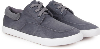 

Mr.CL THOMAS Canvas Shoes For Men(Grey, Blue/grey