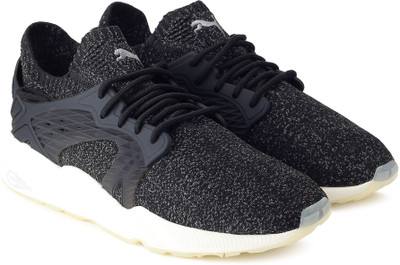 

Puma Blaze Cage evoKNIT Sneakers For Men(Black, Puma black-steel gray-whisper white