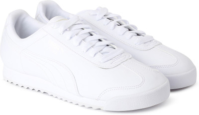 

Puma Roma Basic Sneakers For Men(White, White-light gray