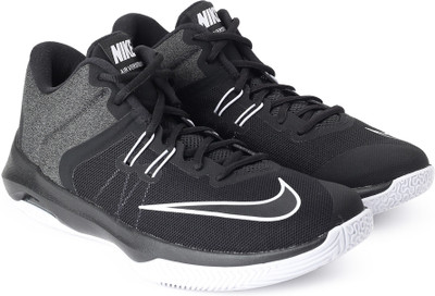 Nike AIR VERSITILE II Basketball Shoes For Men(Black, Grey)