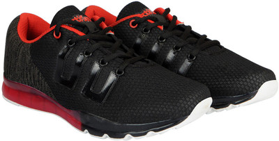 Action Men's Walking Shoes For Men(Black, Red