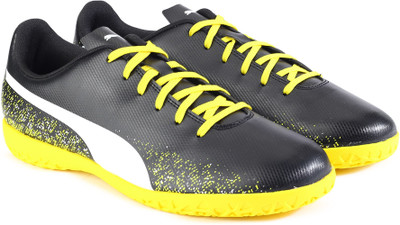 

Puma Truora IT Football Shoes For Men(Black, Yellow, Puma black-puma white-blazing