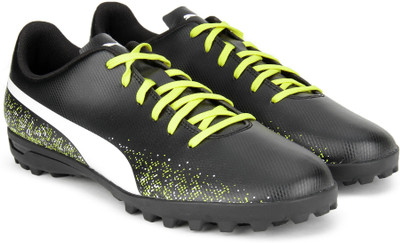 

Puma Truora TT Football Shoes For Men(Black, Puma black-puma white-blazing