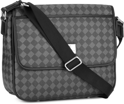 

Versace 19.69 Italia Women Casual Grey Genuine Leather Sling Bag