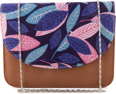 

Radhika Store Women Evening/Party Multicolor Canvas, Leatherette Sling Bag