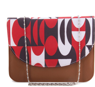 

Radhika Store Girls Evening/Party Multicolor Canvas, Leatherette Sling Bag