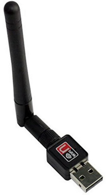 

Growth Wi-Fi Receiver 2.4GHz, 802.11b/g/n USB 2.0 Wireless Wi-Fi Network Adapter (With Antina) IFHD2351 USB Adapter(Black)