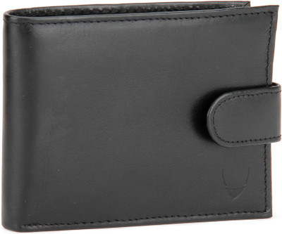 

Hidesign Men Black Genuine Leather Wallet(12 Card Slots)