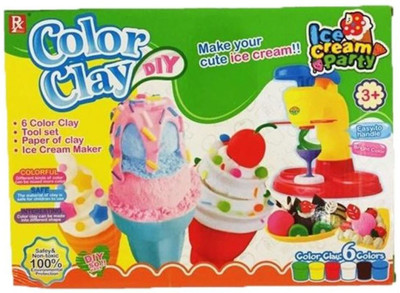 

Debina Store Clay in new style with Ice cream maker & Tool set - make your own cute ice cream