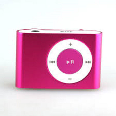 

CRETO mini mp3 audio player latest mp3 player supports micro sd card MP3 Player(Pink, 0 Display)