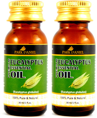 

Park Daniel Premium Eucalyptus essential oil- 100% Pure and Natural Combo pack of 2 bottles of 30 ml(60 ml)(60 ml)