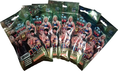

kidoz kingdom TOPPS WWE SLAM ATTAX CARDS 10TH EDITION 6 PACKET(Multicolor)