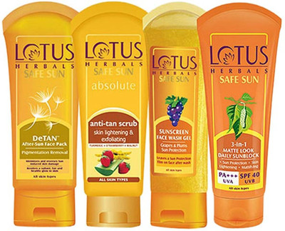 

Lotus Herbals Summer Combo(Set of 1)
