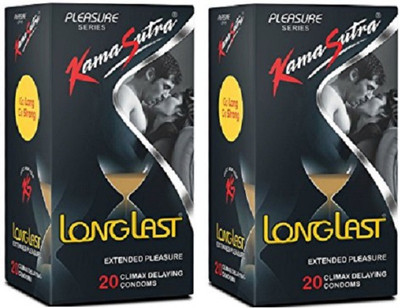 KamaSutra Condom (40 Condom) Condom(Set of 2, 40S)