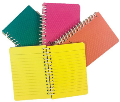 

INDOGIFTS Regular Note Pad(Spiral Pad, Multicolor, Pack of 10)