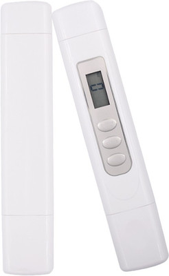 

BalRama TDS Meter / Water Purity Tester Digital Pocket Type Filmax Premium High Quality for Safety with Temperature Display for RO Service & Lab Equipment New Arrival White Digital Titanium alloy Portable Pen TDS meter Tester Thermometer(Ivory)