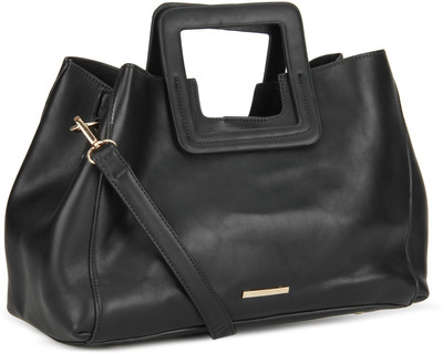 W Hand-held Bag(Black)