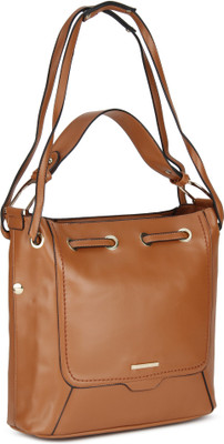 

W Hand-held Bag(Tan)