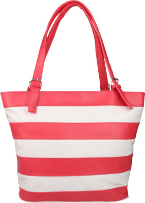 

Lorna Tote(Pink, White)