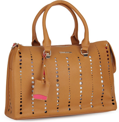 

W Hand-held Bag(Tan)