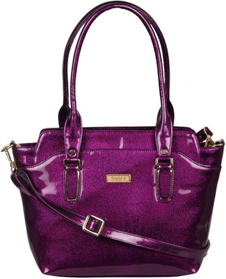 

FINEST Shoulder Bag(Purple, Gold), Gold;purple