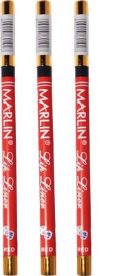 

Marlin Matte Lip Liner Pencil Perfect Long Stay Magic Pro Set of 3(Red)