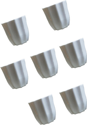 

SHOPTICO Plant pots Plant Container Set(Pack of 7, Plastic)