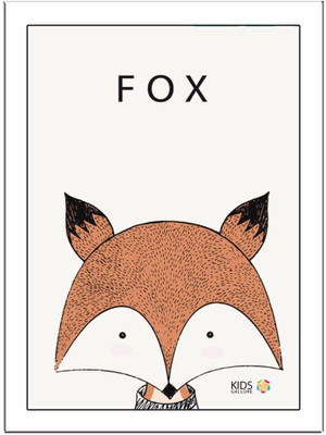 

Fox Paper Print(11.69 inch X 8.27 inch, Framed)