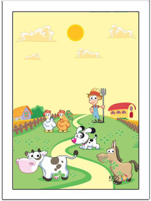 

Animals-Farm Paper Print(11.69 inch X 8.27 inch, Framed)