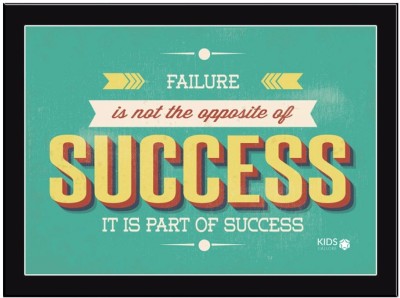 

Success Paper Print(11.69 inch X 8.27 inch, Framed)