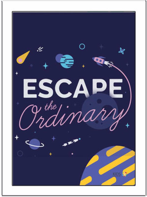 

Escape Paper Print(11.69 inch X 8.27 inch, Framed)
