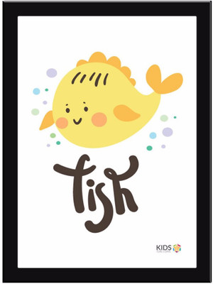

Fish Paper Print(11.69 inch X 8.27 inch, Framed)