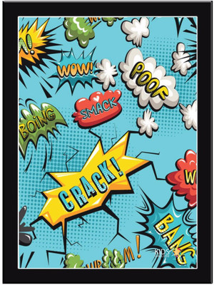 

Crack Paper Print(11.69 inch X 8.27 inch, Framed)