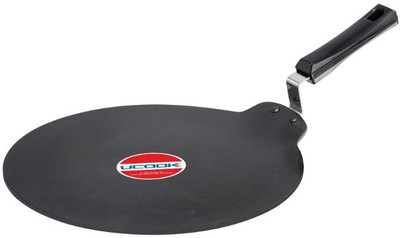 

Ucook United Non Induction Base Tawa 28 cm diameter(Aluminium, Non-stick), Red