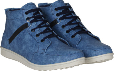 

Bachini NotOut Sneakers, Boots, Party Wear, Dancing ShoesÂ Â (Blue) Sneakers For Men(Blue