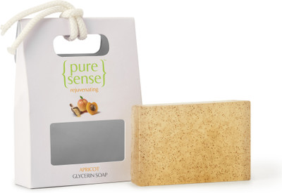 PureSense Apricot Glycerine Soap, 100gms(100 g)